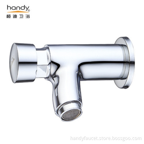 Brass Basin Self-Closing Time Delay Faucet